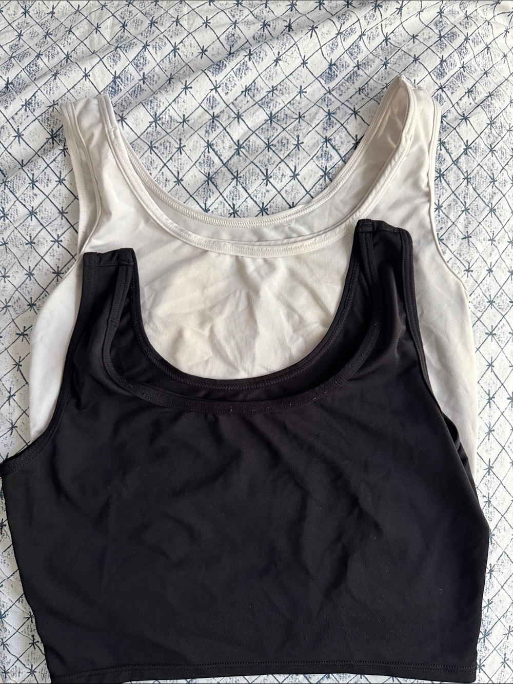 Two Larken pumping bras